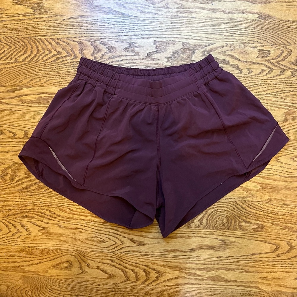 Maroon Lululemon Shorts